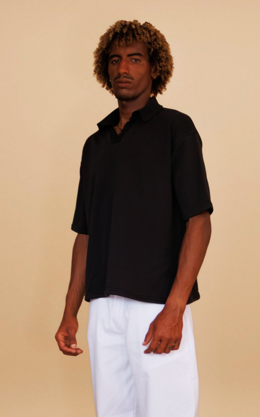 HEAVYWEIGHT ORIGINAL SHIRT - BLACK